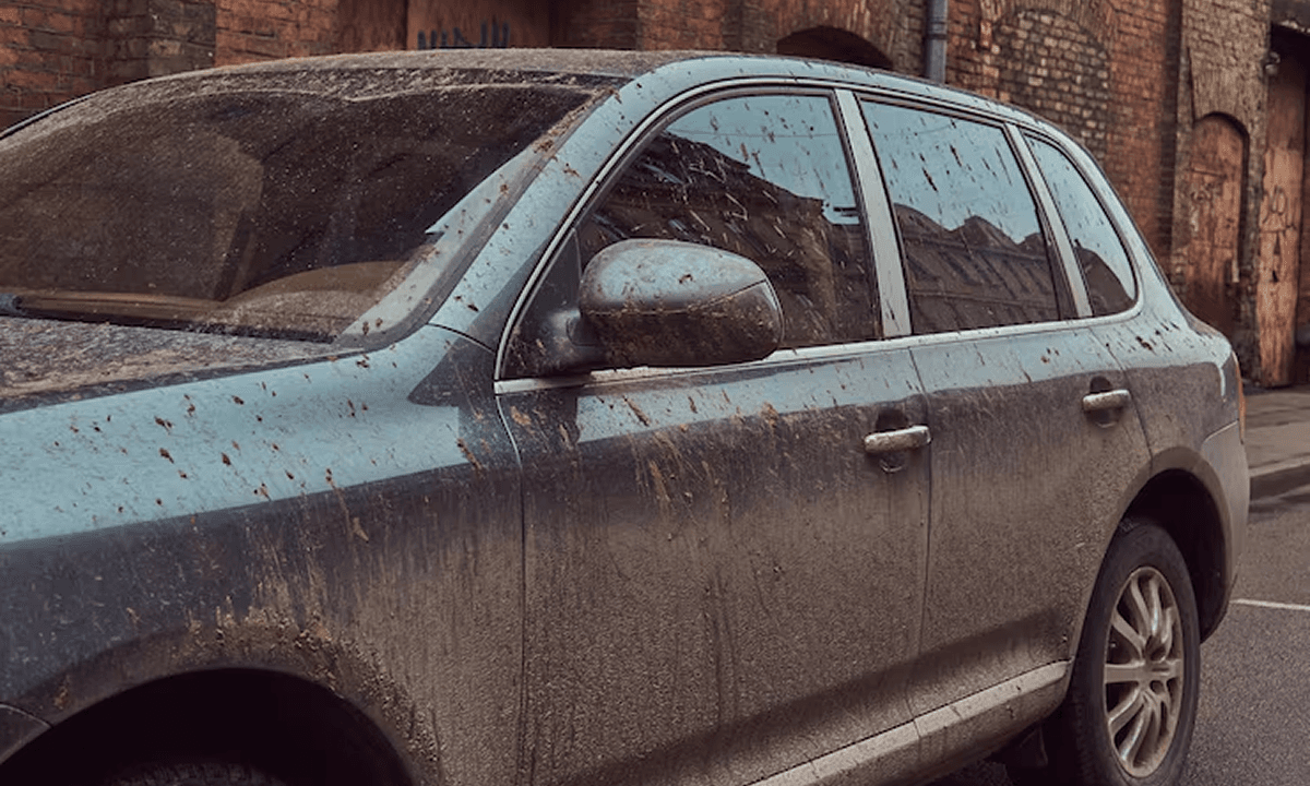 Auto przed detailingiem